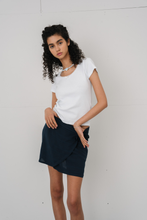 Cargar imagen en el visor de la galería, Elisa Wrap Skirt - Blue
