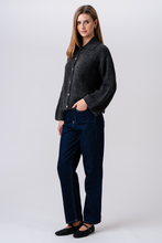 Cargar imagen en el visor de la galería, Josie Polo Knit - Graphite
