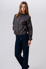 Load image into Gallery viewer, Victoria Windbreaker - Dark Grey

