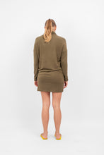 Afbeelding in Gallery-weergave laden, Sara Knit Dress - Dark Green

