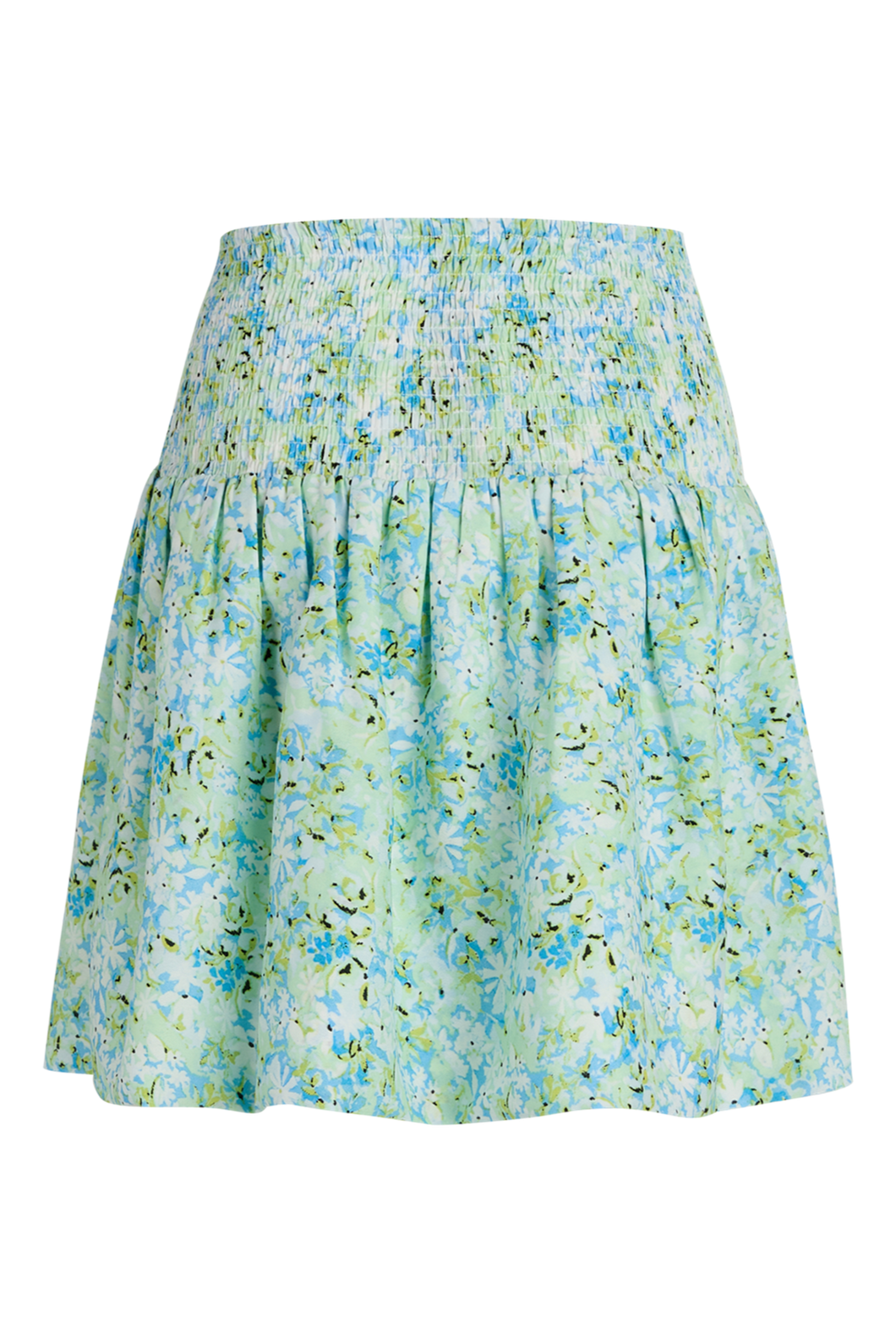 Veia Skirt - Blue/Green Flower