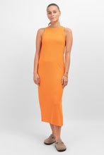 Carica l&#39;immagine nel visualizzatore di Gallery, Line Summer Dress - Persimmon Orange
