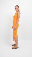 Carica l&#39;immagine nel visualizzatore di Gallery, Line Summer Dress - Persimmon Orange
