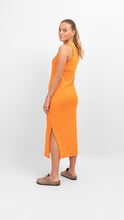 Carica l&#39;immagine nel visualizzatore di Gallery, Line Summer Dress - Persimmon Orange
