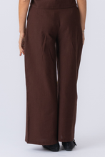 Load image into Gallery viewer, Melissa Wide Pants - Brown
