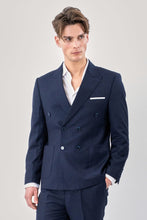 Carregar imagem no visualizador da galeria, Classic Blazer - Navy Pinstripe
