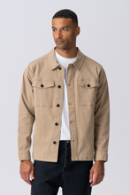Carica l'immagine nel visualizzatore di Gallery, Twill Overshirt - Dark Sand
