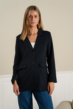 Load image into Gallery viewer, Claire Oversized Blazer - Black
