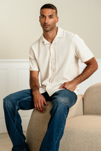 Load image into Gallery viewer, Knitted Shirt - Beige
