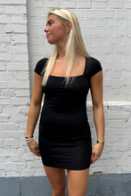 Load image into Gallery viewer, Cecilia Short Dress - Black
