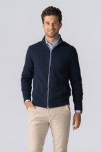 Charger l'image dans la galerie, Pullover Zip Cardigan - Navy
