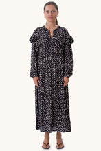 Charger l'image dans la galerie, Robe Amelia - Black Flowed
