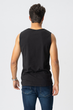 Cargar imagen en el visor de la galería, Tee sin mangas - Negro

