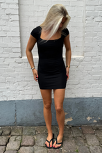 Load image into Gallery viewer, Cecilia Short Dress - Black
