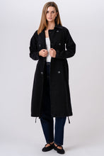 Load image into Gallery viewer, Denim Trenchcoat - Dark Blue

