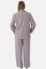 Afbeelding in Gallery-weergave laden, Oversized blazer - grijs
