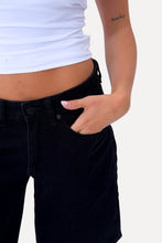 Load image into Gallery viewer, Denim Shorts - Black
