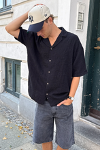 Load image into Gallery viewer, Short Sleeve Shirt - Black
