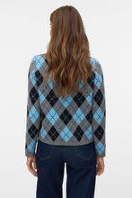 Carregar imagem no visualizador da galeria, Giorgia O-Neck Cardigan - Medium Grey Melange

