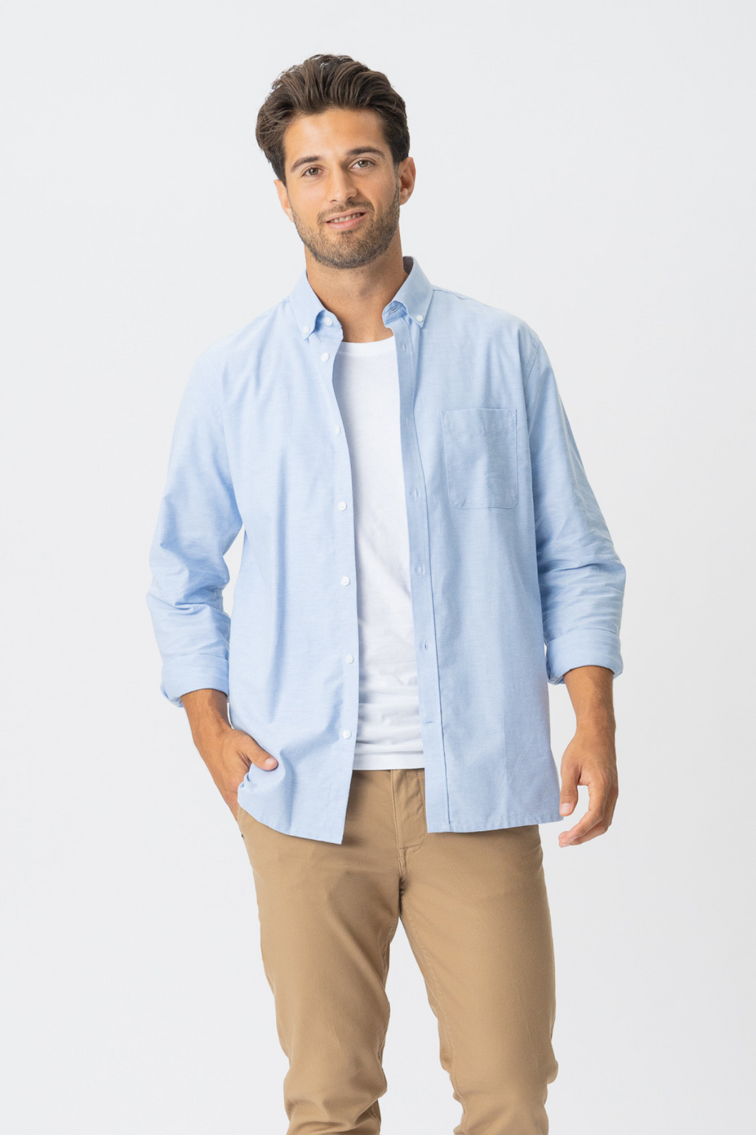 L'original Performance Oxford Shirt - Bleu en cachemire