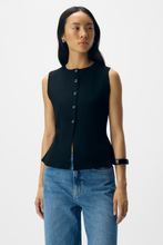 Carica l'immagine nel visualizzatore di Gallery, Reynard Knit Vest - Black
