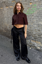 Load image into Gallery viewer, Noemi Short Shirt - Brown
