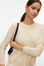 Load image into Gallery viewer, Marina Pointelle Cardigan - Birch
