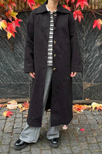 Afbeelding in Gallery-weergave laden, Harper Trench Coat - Black
