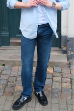 Load image into Gallery viewer, Relaxed Fit Jeans - Dark Blue Denim
