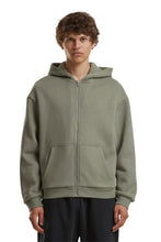 Load image into Gallery viewer, Everyday Zip Hoodie - Pale Olive
