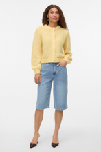 Carregar imagem no visualizador da galeria, Wilo O-Neck Cardigan - Pale Banana
