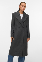 Charger l'image dans la galerie, Garner Long Coat - Medium Grey Melange

