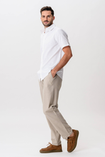 Charger l'image dans la galerie, Short Sleeve Linen Shirt - White
