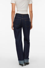 Cargar imagen en el visor de la galería, Allison Straight Rosebelt  - Dark Blue Denim
