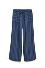 Load image into Gallery viewer, Odette WideTrousers -  Dark Denim / White
