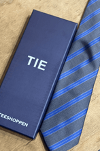 Load image into Gallery viewer, Tie - Grey/Blue
