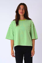 Charger l'image dans la galerie, Zoe T-Shirt - Green/White
