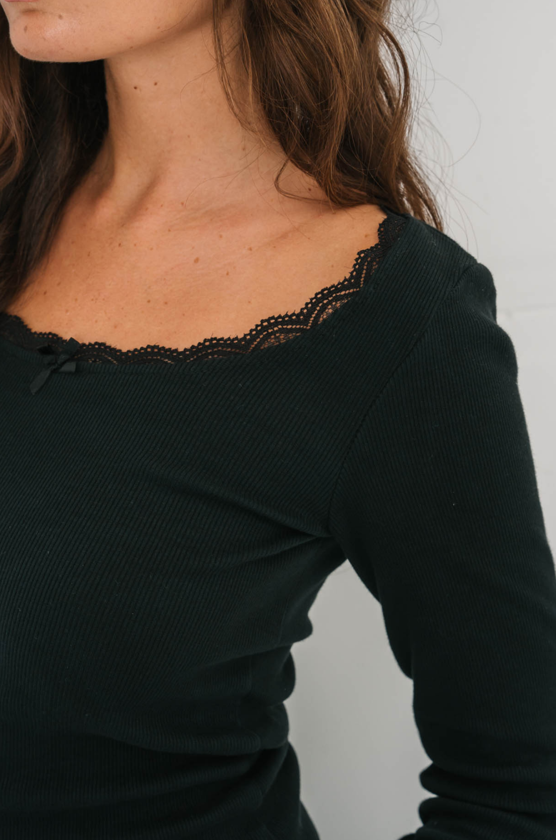 Lace top - Black