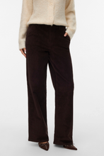 Cargar imagen en el visor de la galería, Margot Wide Corduroy Pants - Chocolate Torte
