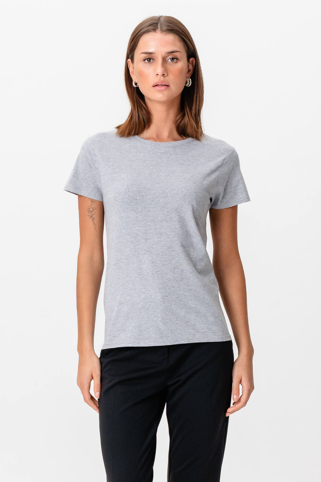 T -shirt di base - Oxford Gray