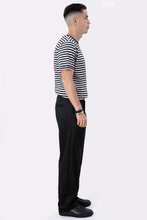Load image into Gallery viewer, Nørregade Stripe - Black-White
