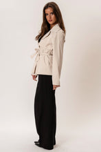 Load image into Gallery viewer, Sia Short Trenchcoat - Off White
