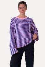 Load image into Gallery viewer, Cleo Blouse - Blue/Pink

