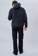 Carica l'immagine nel visualizzatore di Gallery, Hooded Light Puffer Jacket - Black
