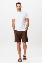 Load image into Gallery viewer, Linen Shorts - Coffee
