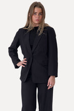 Afbeelding in Gallery-weergave laden, Oversized blazer - zwart
