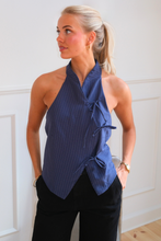 Carica l'immagine nel visualizzatore di Gallery, Silva Striped Top - Navy
