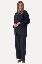 Afbeelding in Gallery-weergave laden, Oversized blazer - zwart
