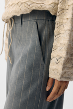 Charger l'image dans la galerie, Lisa Wide Pant  AOP - Medium Grey Melange
