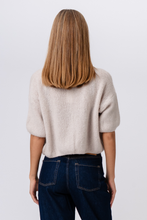 Load image into Gallery viewer, Mary Short Sleeved Knit - Beige
